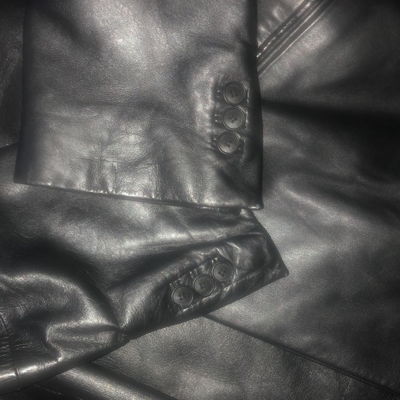 Versace Leather Jacket excellent condition - Picture 5 of 14